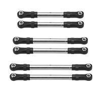 QOAKSDY Enlace del Chasis para Traxxas para Slash 2WD 1/10 RC Cars Tensores De Acero Barra De Tracción Barra De Enlace Juego De Barras De Dirección Piezas De Actualización Accesorios