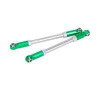 QOAKSDY Enlace del Chasis para Traxxas para Slash 4x4 4WD Piezas De Mejora para Coche RC 2 Piezas De Metal Resistente, Accesorios para Bielas De Dirección(Green)