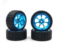 QOAKSDY Llanta Beadlock Rueda para Wltoys para A959-B A979-B A959 A969 A949 A979 K929 Neumáticos De Rueda RC con Tuerca Hexagonal para Piezas Actualización Coche 1/18