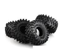 QOAKSDY Neumáticos Coche RC para Axial para SCX10 90046 AXI03007 D90 para Traxxas para TRX4 1/10 Piezas De Mejora para Coche RC Crawler Neumáticos Goma para Barro 2,2" Y 136 Mm