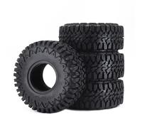 QOAKSDY Neumáticos Coche RC para Traxxas para TRX4 para Axial D90 TF2 1/10 RC Crawler Car Piezas 4 Neumáticos para Diamante 110 Mm X 45 Lodo para Terrain 1.9 De Rueda