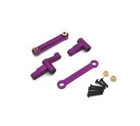 QOAKSDY Piezas para Coches RC para Mjx 14210 14209 1/14 Copa De Dirección Coche RC E Inferior para Kit Brazo Oscilante Soporte Torre Choque Columna Cuerpo Piezas Mejora Metal(Purple,Size 1)