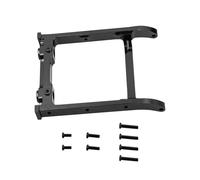 QOAKSDY Piezas para Coches RC para Mn128 para Model Mn86 G500 1/12 Coche Trepador Control Remoto A Escala Juguetes Fijación Parachoques Delantero Piezas Mejora Metal Accesorios(Black)