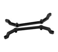 QOAKSDY Piezas para Coches RC para Mn128 para Model Mn86 G500 Escala 1/12 Coche Trepador Control Remoto Columna Fija En La Carcasa del Piezas Mejora Metal Accesorios(Black)