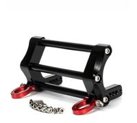 QOAKSDY Piezas RC Compatible con Axial para SCX10 para Traxxas para TRX4 1/10 Coche Trepador De Control Remoto DIY Actualizaciones Piezas Parachoques Delantero De Metal con Gancho Remolque