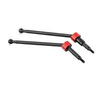QOAKSDY Piezas RC Compatible con HPI para Savage X para Flux XL 1/8 RC Cars Upgrade Parts Accesorios 2 Piezas Eje De Transmisión Delantero Y Trasero De Acero De 15 Mm CVD 86246