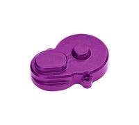 QOAKSDY Piezas RC Compatible con LOSI para Micro-B 2WD para Buggy LOS00007 1/24 RC Coche Caja De Diferencial Trasero De Metal Cubierta De Protección del Engranaje Principal LOS-1769(Purple)