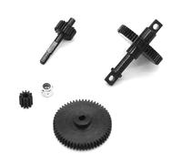 QOAKSDY Piezas RC Compatible con para Jimny para XMYKC01CM Piezas De Actualización para Coche RC 1/16 Juego De Engranajes De Transmisión De Metal Caja De Cambios