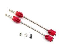 QOAKSDY Piezas RC Compatible con Traxxas para E-Revo para E-Maxx para T-Maxx Pieza De Coche RC 1/10 Eje De Transmisión Delantero Y Trasero De Acero Eje De Transmisión CVD 5451R(Red,2pcs)