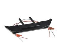 QOAKSDY Piezas RC Compatible con TRX4 para Axial para SCX10 90046 1/10 RC Cars Parachoques Trasero Delantero De Metal con Luces para Mini Coche RC Piezas De Actualización(Rear)