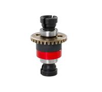QOAKSDY Piezas RC para Arrma para Granito para Grom para Typhon para GROM para Mini para Mojave para GROM 1/18 1/14 RC Piezas De Coche Diferencial De Metal(Red)