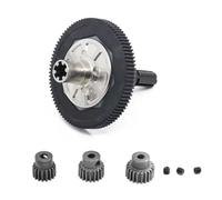 QOAKSDY Piezas RC para Arrma para Senton para Granite para Vorteks para Typhon 4X4 1/10 RC Cars 1 Juego 91T Engranaje Recto Embrague Deslizante 21T 19T 17T Juego De Engranajes(Black)