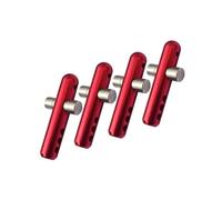 QOAKSDY Piezas RC para ARRMA para Vendetta 3S para BLX ARA4319V3 1/8 RC Accesorios De Actualización De Coche Metal Delantero Trasero RC Cars Shell Columna AR320357(Red)
