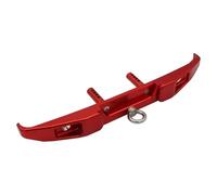 QOAKSDY Piezas RC para Axial para SCX6 1:6 RC, Parachoques Trasero De Metal para Coche, Gancho De Remolque, Accesorios De Oruga Todoterreno, Actualización De Repuesto(Red)