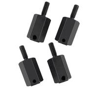QOAKSDY Piezas RC para Axial SCX6 AXI05000 Accesorios De Actualización 4 Uds Adaptador Extendido De Acero Ensanchado 20mm 1/6 Coche Trepador De Control Remoto