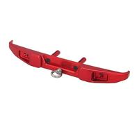 QOAKSDY Piezas RC para Axial Scx6 para Jlu para Wrang para Ler 4wd Axi05000t1 Axi250002 1/6 RC Cars Parachoques Trasero De Metal con Gancho De Remolque(Red)