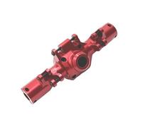 QOAKSDY Piezas RC para HuangBo ZP1001 ZP1002 ZP1003 ZP1004 1/10 RC Piezas De Coche Metal Actualización CNC Proceso Carcasa del Eje Trasero(Red)