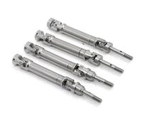 QOAKSDY Piezas RC para Traxxas para Slash 4X4 para Rustler para Stampede para Slash 2WD 1/10 RC, Ejes De Transmisión De Acero, Piezas De Mejora