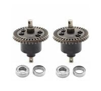 QOAKSDY Piezas RC para Traxxas para Slash 4X4 para VXL para Stampede para Rustler 1/10 RC Cars Upgrade Parts 2 Uds Diferencial Delantero Trasero con Rodamiento