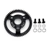 QOAKSDY Piezas RC para Traxxas para Slash para Stampede para Rustler 4x4 para VXL Engranaje Principal Recto para Coche RC 1/10 50T 52T 53T 54T 56T 58T 60T Paso 32 0,8 M(54T)