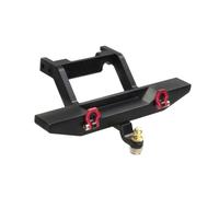 QOAKSDY Piezas RC para Traxxas para TRX4M para Defender Parachoques Trasero Delantero De Metal con Gancho De Remolque 1/18 RC Crawler Car Accesorios De Piezas De Actualización(Rear)