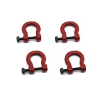 QOAKSDY Piezas RC para TRX4 80315 para Axial para SCX10 Gancho De Remolque De Parachoques De Metal Gancho De Remolque Anticolisión Rescate para Coche Trepador Control Remoto 1/10(2Pair)