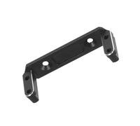QOAKSDY Piezas RC para Vanquish F9 para Axial para SCX10 III para Capra para UTB10 Portal Axle 4WD 1/10 RC Crawler Rigs Soporte Servo De Aleación De Aluminio(Black)