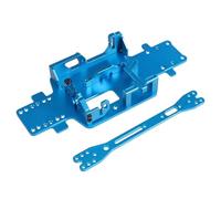 QOAKSDY Piezas RC para WLtoys 284161 284010 284131 K989 K969 K979 P929 P939 1/28 RC Servo Motor De Batería De Coche Fijo para Piezas De Mejora De Asiento(Blue)