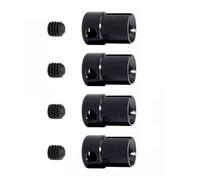 QOAKSDY RC Accesorio del Coche para HSP para Himoto para Racing para Volcano Epx Pro para Tsunami para Nitro Repuestos para Coche RC 1/10 con Junta para Universal B 02016(Black)