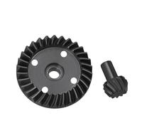 QOAKSDY RC Accesorio del Coche para MJX para Hyper para Go 14210 14209 H14BM 30T/10T Engranaje Transmisión Diferencial Acero Cónico Helicoidal Delantero Y Trasero Pieza RC Accesorios Automóvil(Front)