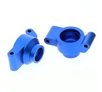 QOAKSDY RC Accesorio del Coche para Traxxas para Maxx para Widemaxx 1/10 Bloques Dirección Metal Ruedas Bujes En C Soportes De Eje Corto 8937 8932 8952 Piezas para Autos RC(Blue,Stub Axle Carriers)