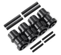 QOAKSDY RC Accesorio del Coche para TRX-6 T6 88086 para Ultimate 1/10 Adaptador Metal Combinador Ruedas Simples A Dobles Kit Modificado Transportador RC Camión De Plataforma Piezas Actualización