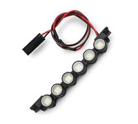 QOAKSDY RC Accesorio del Coche para TRX4M para 1/18 RC Crawler Car Model Parts Simulación Techo Luz Grupo Reemplazo Modificación Accesorios para Auto