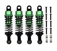 QOAKSDY RC Accesorio del Coche para Wltoys A959 A959-B A949 K929 A969 A979 184011 1/18 Amortiguador De Aceite Metal para Modificación Automóviles RC, Accesorios Y Piezas(Green)