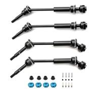 QOAKSDY RC Accesorios para 1/10 para Traxxas para Slash para Rustler para Stampede para Hoss para VXL 4X4 Eje De Transmisión Delantero Y Trasero para Coche RC CVD