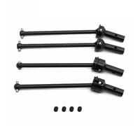 QOAKSDY RC Accesorios para Arrma 1/8 para Typhon 6S 1/7 para Infraction para Limitless para BLX RC Car 4 Piezas Eje Transmisión Delantero Y Trasero De Metal CVD Actualización