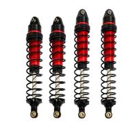 QOAKSDY RC Accesorios para Arrma para Senton para Granite para Typhon Big para Rock 1/10 RC Car Upgrade Parts 4 Piezas Amortiguador Delantero Y Trasero De Metal