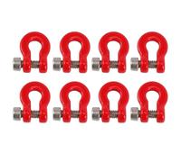 QOAKSDY RC Accesorios para Axial para SCX24 1/24 RC Accesorios De Piezas Actualización Automóviles Crawler 8pcs Gancho Rescate Remolque Metal
