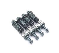 QOAKSDY RC Accesorios para HB ZP1001 ZP1002 ZP1003 ZP1004 ZP1008 1/10 RC Piezas De Actualización Coche Accesorios Repuesto 4 Amortiguador Metal(Gray)