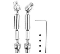 QOAKSDY RC Accesorios para Henglong para WPL para Ural B36 B16 C14 C24 B24 RC Coches Mejora Piezas De Repuesto Camión Eje Transmisión Delantero Trasero Metal