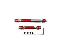 QOAKSDY RC Accesorios para HOBBYPLUS CR-18P para Rock para TRX4 para Redcat 4WD 1/18 Piezas De Coche Trepador Control Remoto 2 Uds Juego Eje Transmisión Central Metal(Red)
