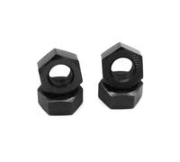QOAKSDY RC Accesorios para JLB para Racing para Cheetah 11101 21101 J3 para Speed 1/10 RC Piezas De Mejora Coche 4 Uds 17mm M10 Tuerca Hexagonal Rueda Metal NT002