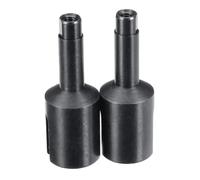 QOAKSDY RC Accesorios para JLB para Racing para Cheetah 11101 21101 J3 Speed 1/10 RC Car 2 Piezas Copa Conducción Metal del Eje De Transmisión EA1017 Actualización Coche RC