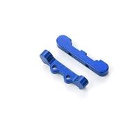 QOAKSDY RC Accesorios para Losi para Mini-B para Mini-T 2WD 1/16 1/18 RC Accesorios De Piezas Coche 2 Uds Montaje Brazo Suspensión Delantera Trasera Aleación(Blue)