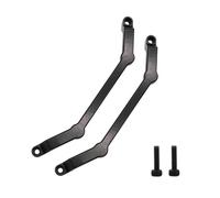 QOAKSDY RC Accesorios para MN128 MN86 MN86S MN86K MN86KS para MN G500 1/12 RC Car Upgrade Parts Metal Body Post Mount Housing(Black)
