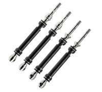 QOAKSDY RC Accesorios para Traxxas 1/10 para Mini para E-Revo para Summit para Slash R126 RC Accesorios De Piezas Coche 4 Eje Transmisión CVD Delantero Trasero Acero