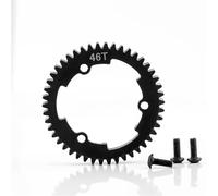 QOAKSDY RC Accesorios para Traxxas 1/5 para X-Maxx 1/7 XO-1 1/10 para E-Revo 2.0 para VXL para MAXX RC Car Upgrades Parts Acero Metal 46T Spur Gear 6447X