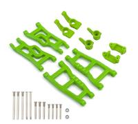 QOAKSDY RC Accesorios para Traxxas para Slash 2WD para VXL Piezas Actualización Automóviles RC Brazo Suspensión Delantero Y Trasero Bloque Dirección Portador Eje De Muñón Repuesto
