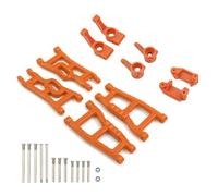 QOAKSDY RC Accesorios para Traxxas para Slash 2WD para VXL Piezas Actualización Automóviles RC Brazo Suspensión Delantero Y Trasero Bloque Dirección Portador Eje De Muñón Repuesto