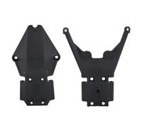 QOAKSDY RC Accesorios para Traxxas para Slash 4X4 para VXL para Remo para Hobby 9EMO para Huanqi 727 1/10 RC Car Actualizaciones Montaje Caja De Cambios Delantera Y Trasera Piezas Repuesto